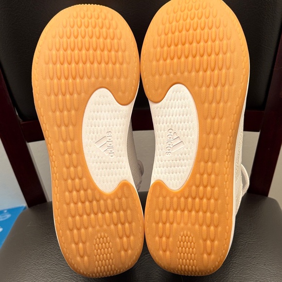 New Adidas Cloudfoam Pure Sportswear White Sneakers Women’s Size 7 - Picture 6 of 6